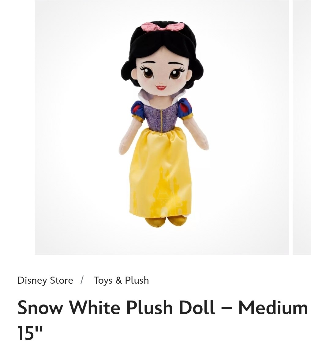 Snow White Plush Doll