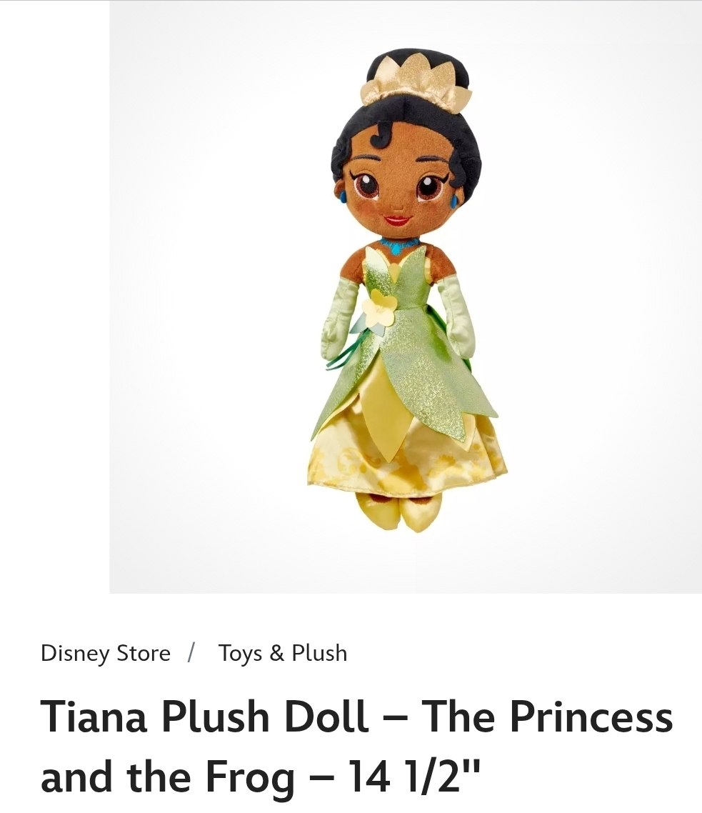 Tiana Plush Doll