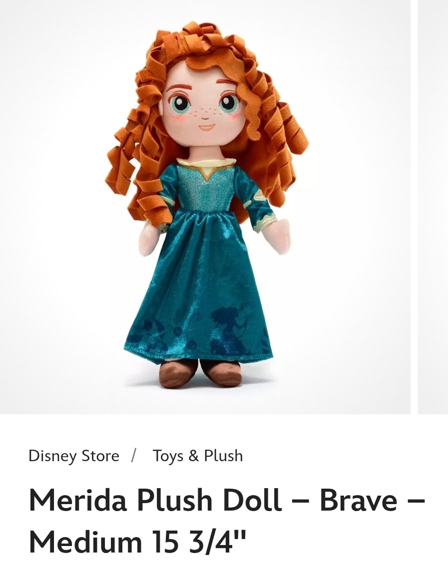 Merida Plush Doll