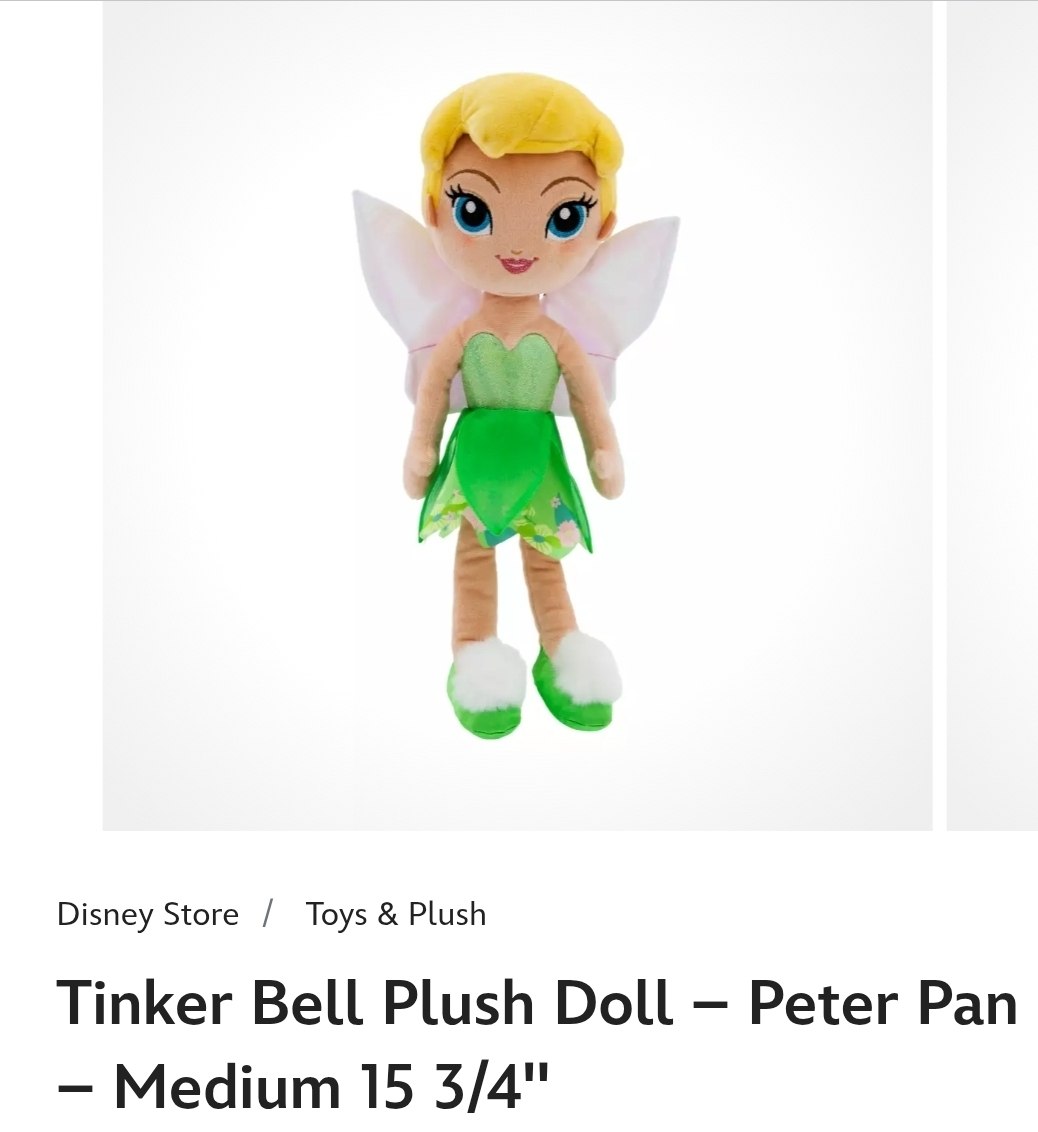 Tinker Bell Plush Doll