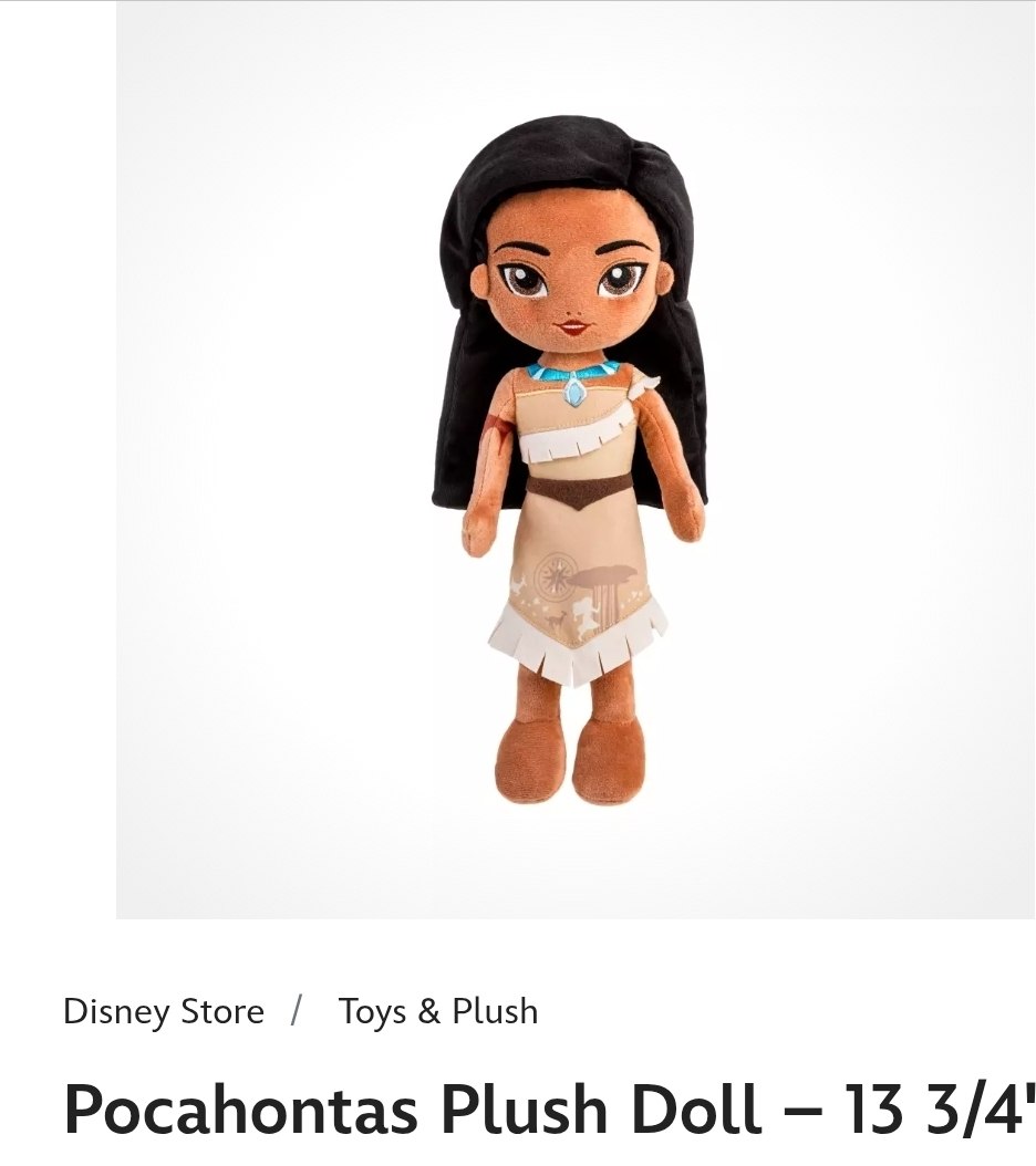 Pocahontas Plush Doll