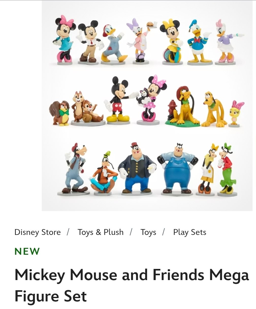 Mickey and Friends Figure Set