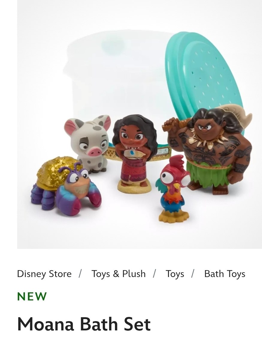 Moana Bath Set