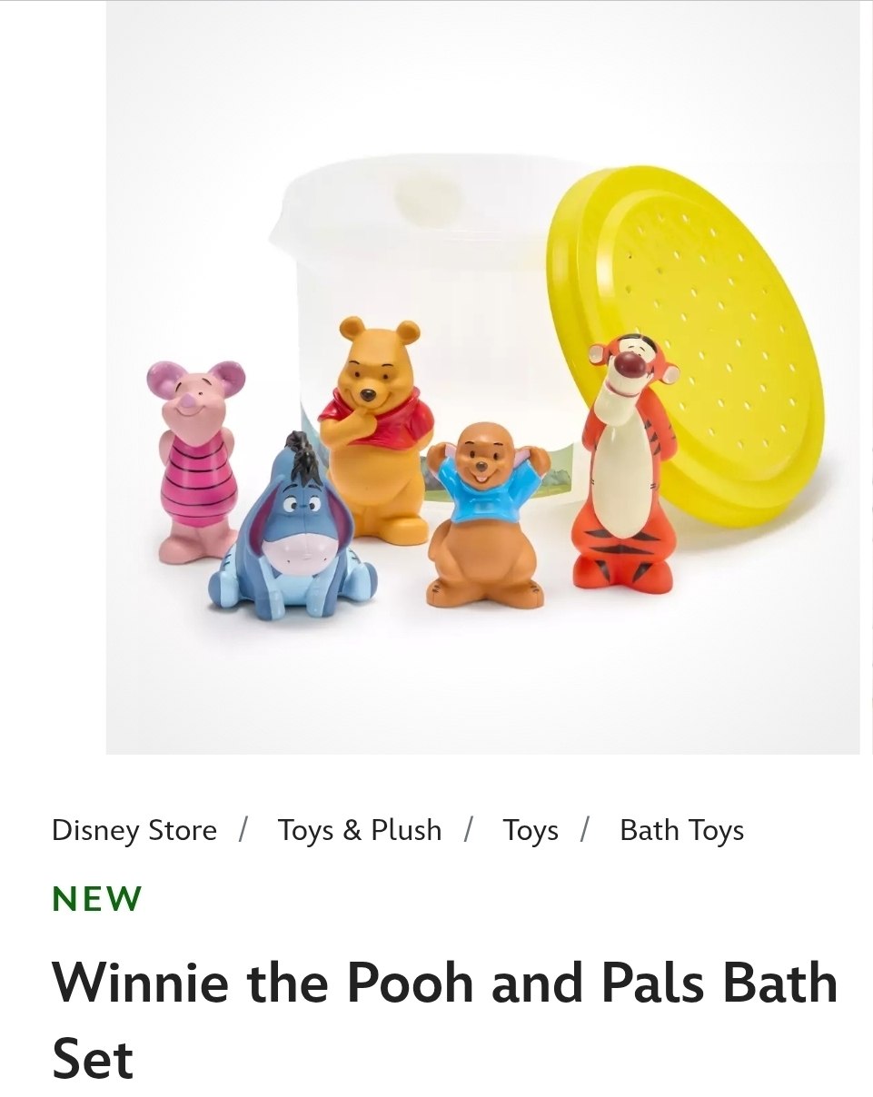 Winnie the Pooh Bath Set