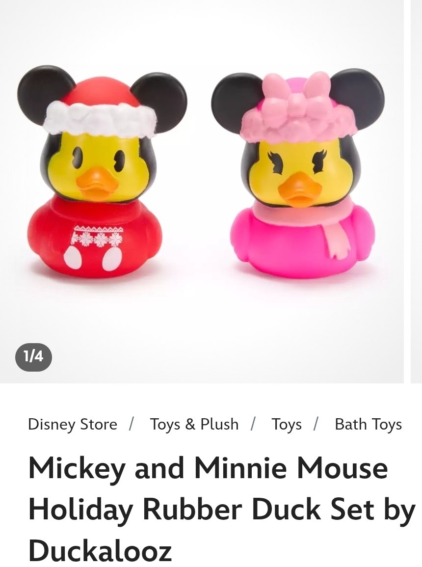 Mickey and Minnie Duck Set