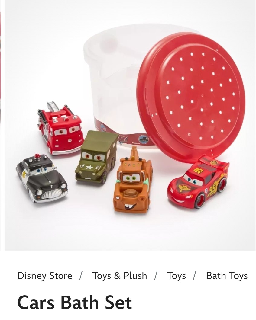 Cars Bath Set