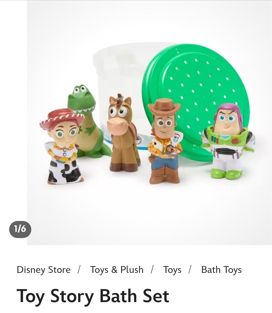 Toy Story Bath Set