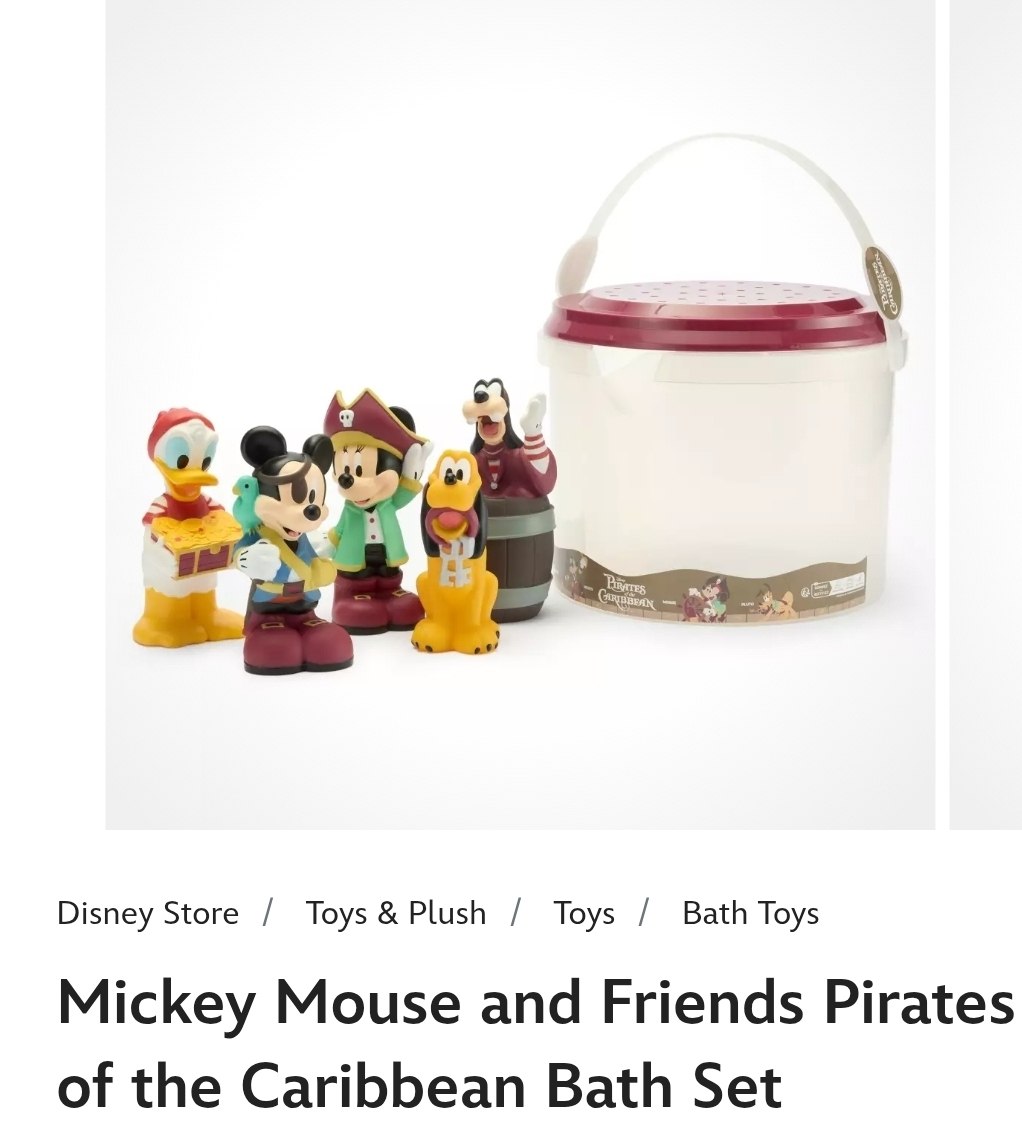 Mickey and Friends Bath Set