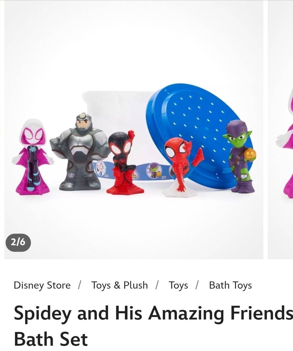 Spidey Bath Set