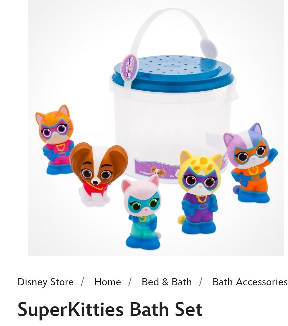 SuperKitties Bath Set