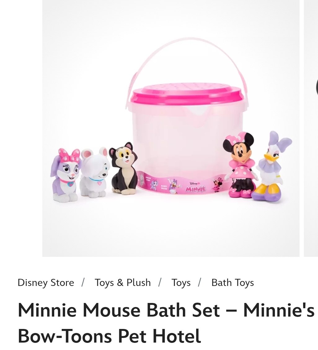 Minnie Bath Set