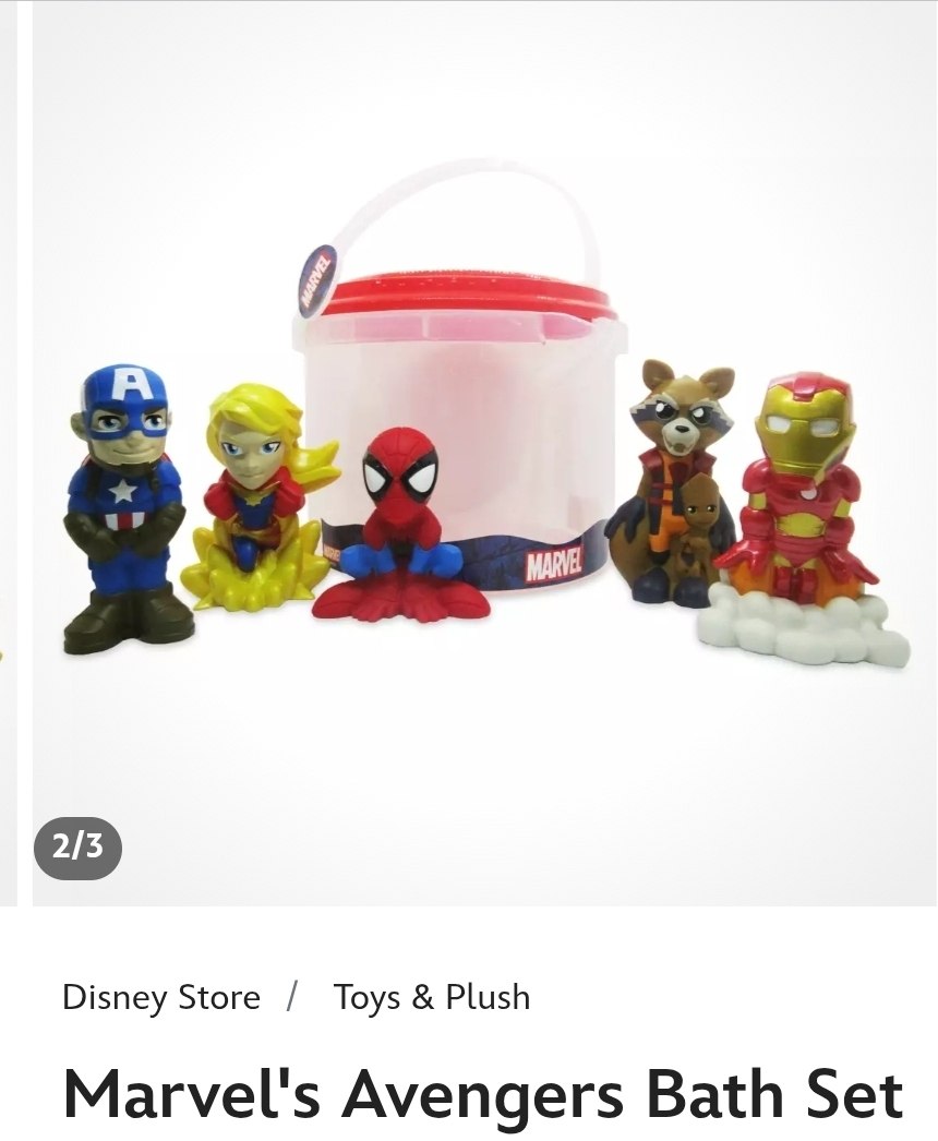 Avengers Bath Set