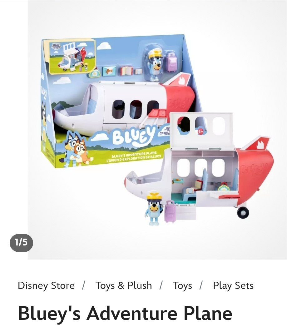 Bluey Plane