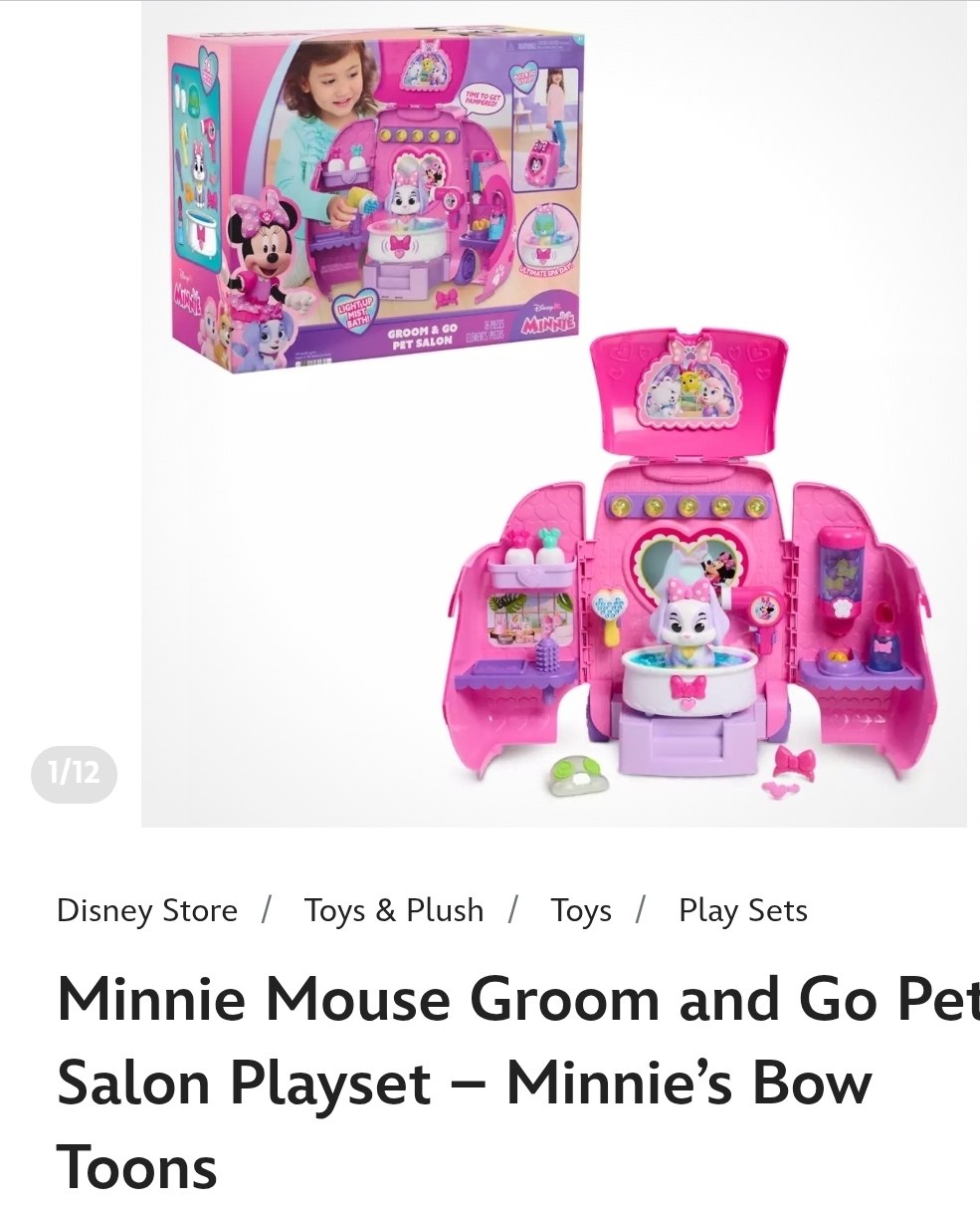 Minnie Groom Playset