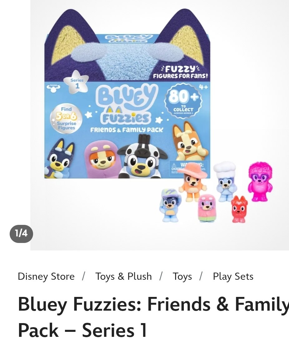 Bluey Figure Set