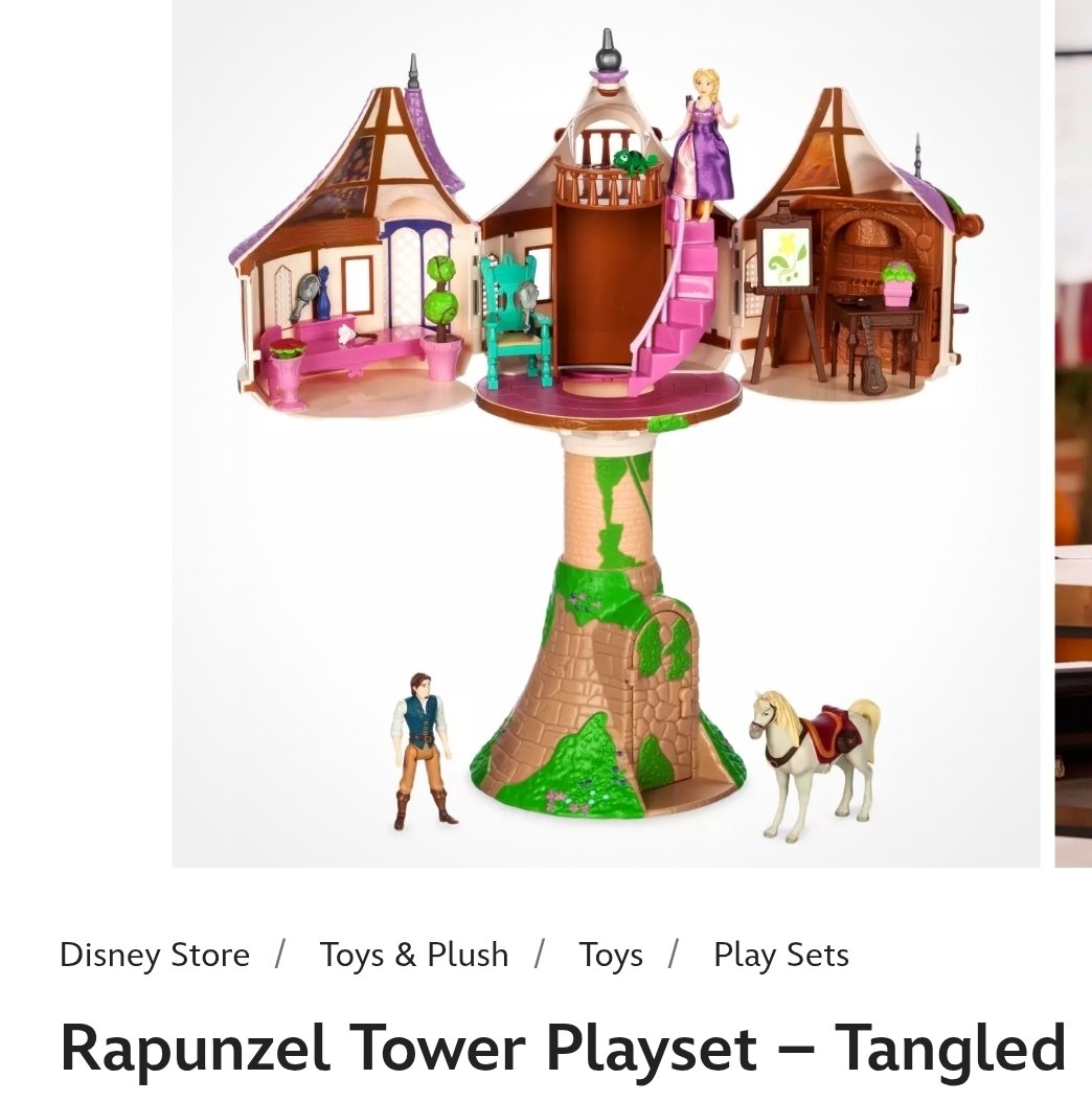 Rapunzel Tower Playset