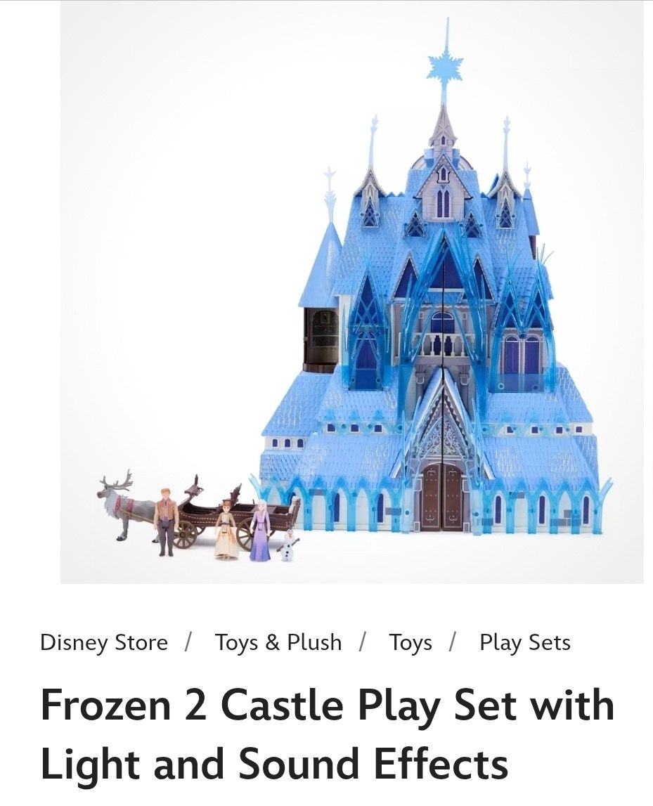 Frozen Castle Play Set