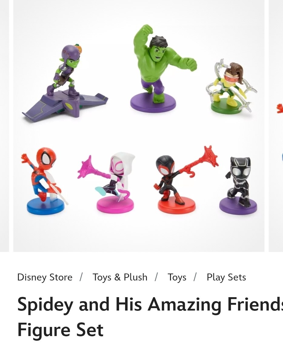 Spidey and Friends Figure Set