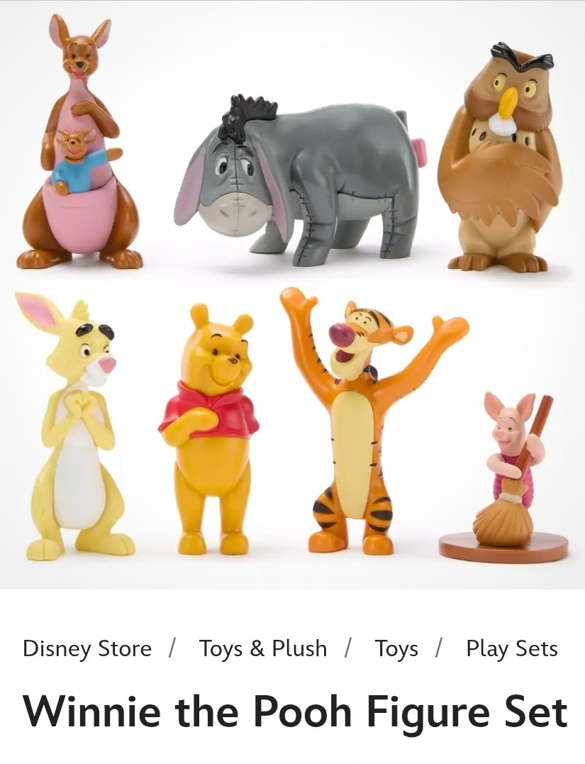 Winnie the Pooh Figure Set