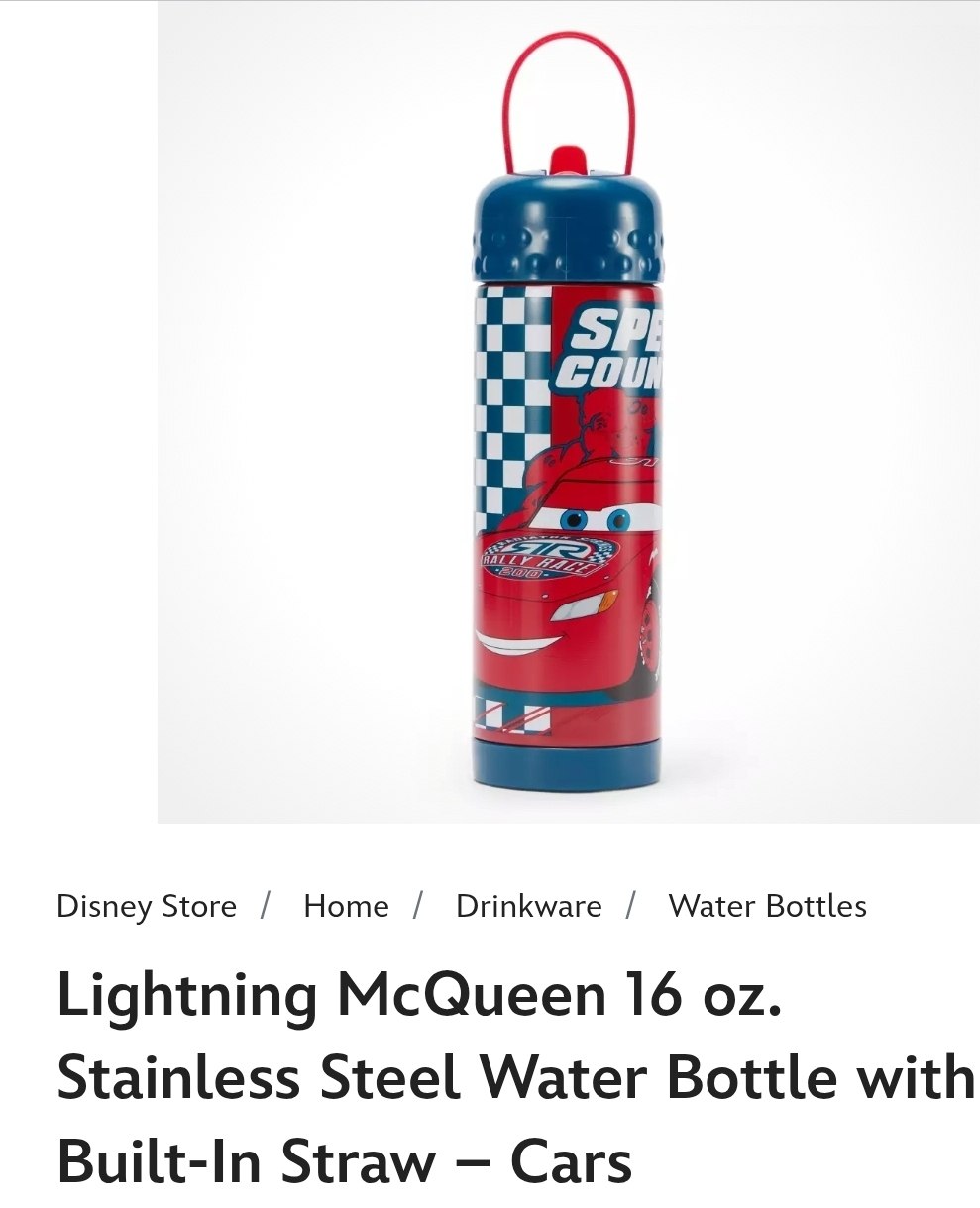 McQueen Water Bottle