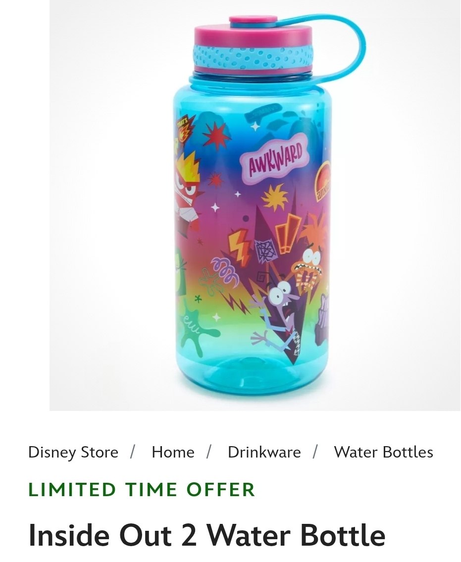 Inside Out Water Bottle
