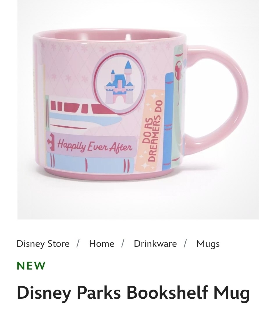 Bookshelf Mug