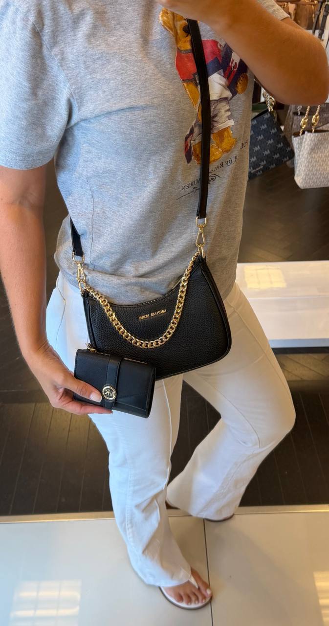 KIT BOLSA + CARTEIRA JET SET TRAVEL  SM  XBODY