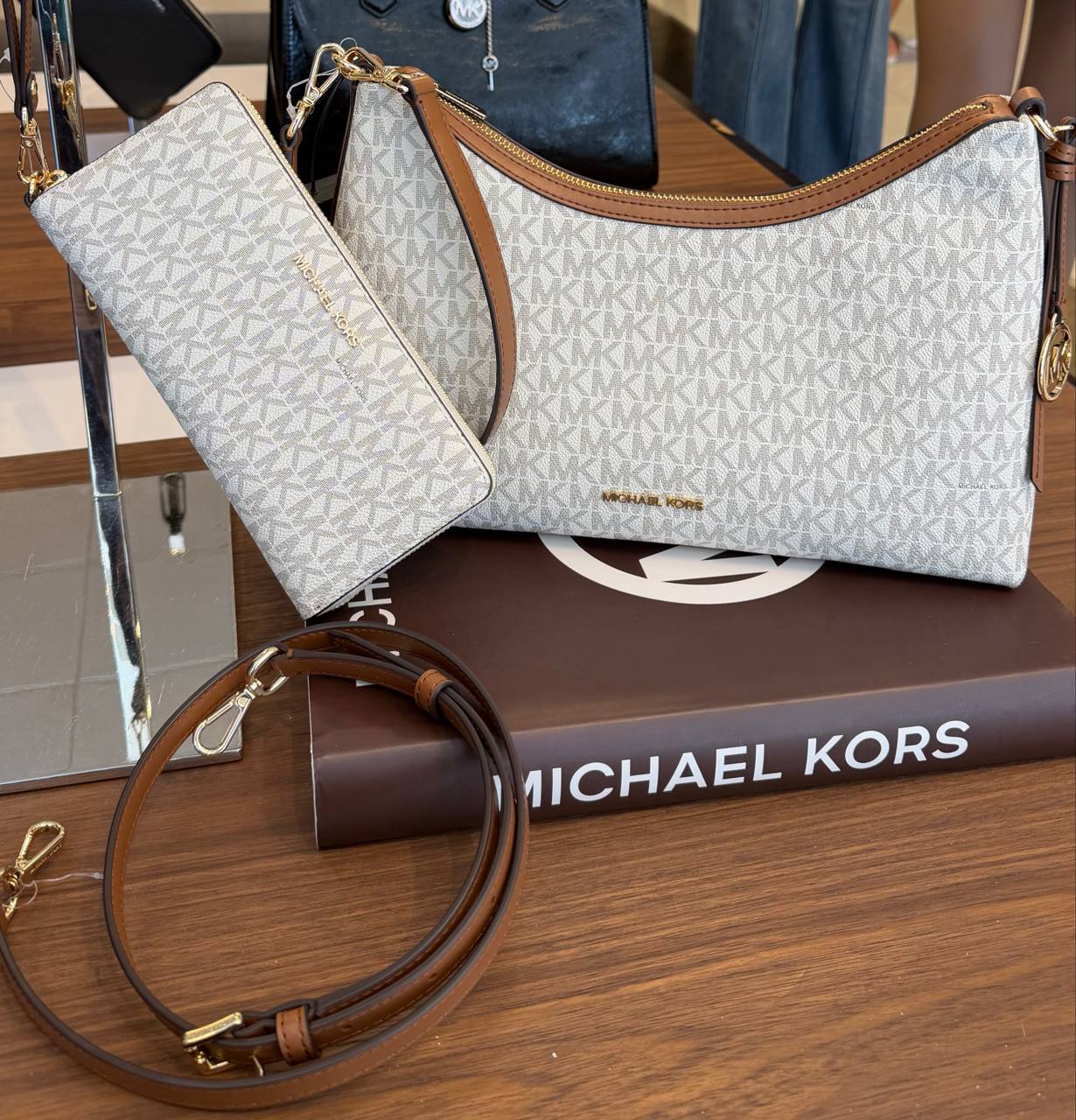 Kit Bolsa + Carteira SAMMY MD Shoulder