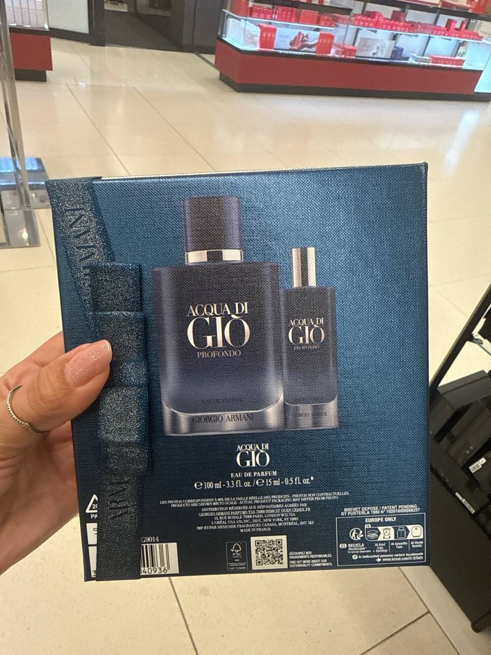 ARMANI  kit Masculino