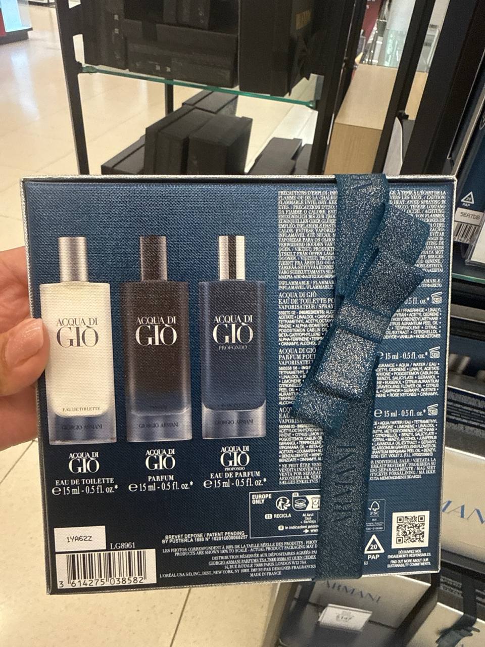 ARMANI  kit Masculino