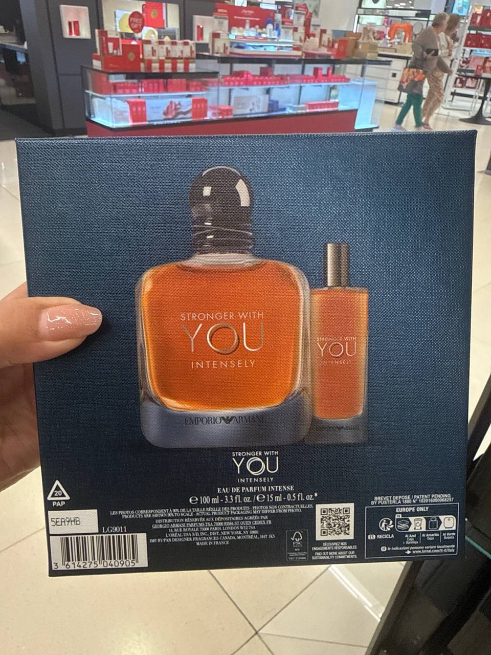 ARMANI  kit Masculino