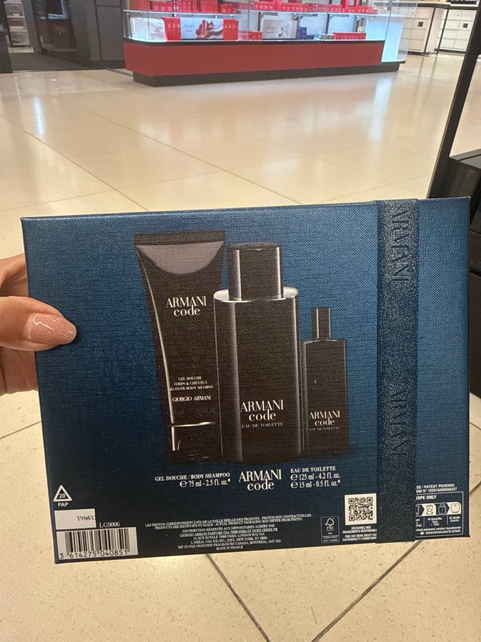 ARMANI  kit Masculino