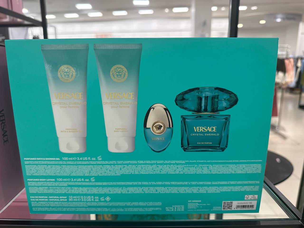 kit VERSACE   Feminino
