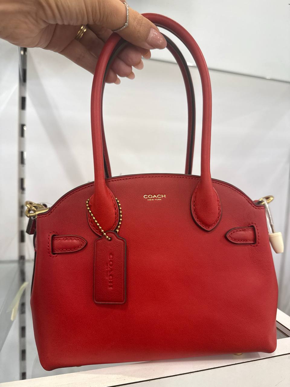EMPIRE com alça Crossbody e Dustbag Bolsa Pequena