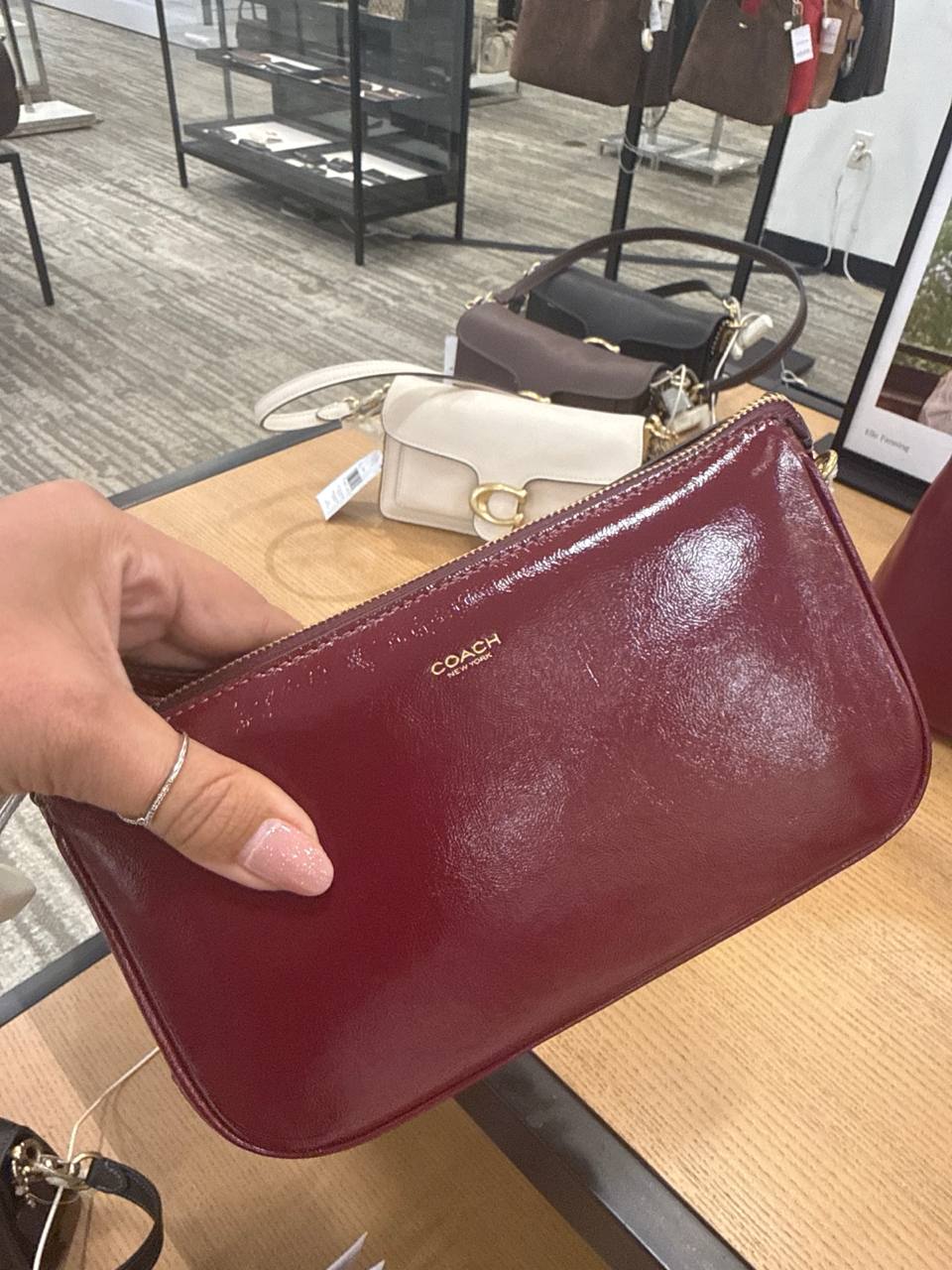 Bolsa Coach pequena