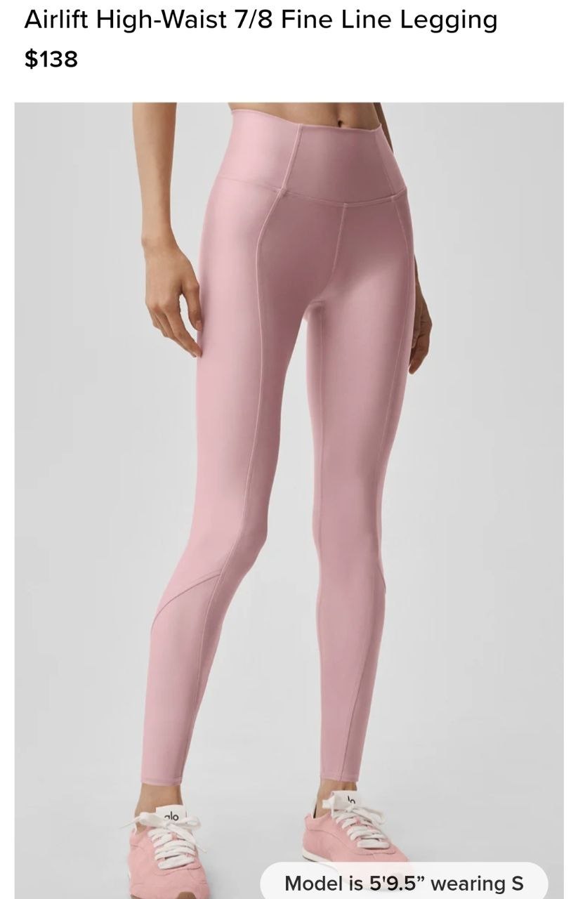 Airlift High-Waist 7/8 Fine Line Legging