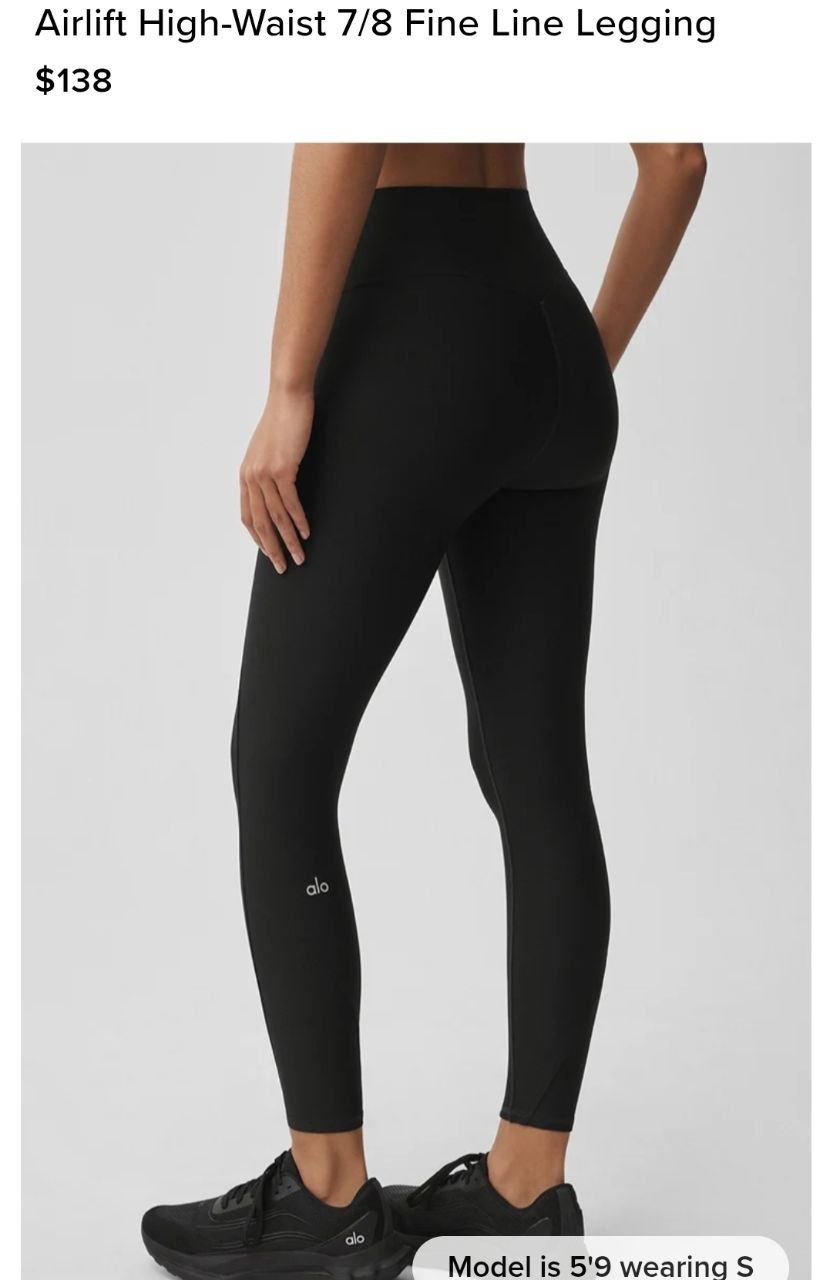 Airlift High-Waist 7/8 Fine Line Legging