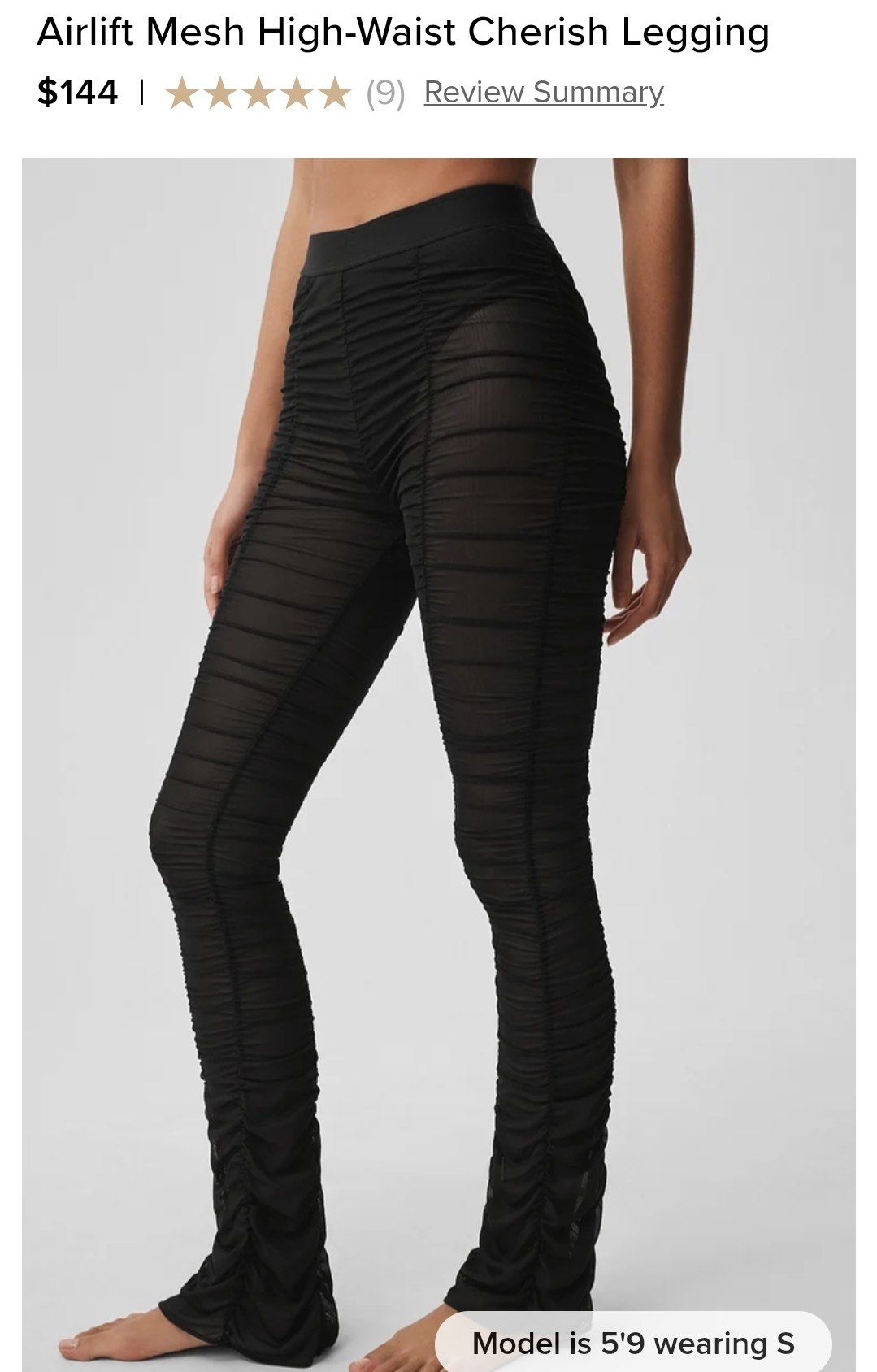 Airlift Mesh High-Waist Cherish Legging