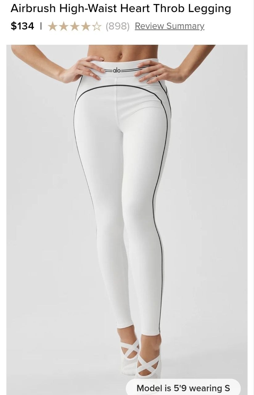 Airbrush High-Waist Heart Throb Legging