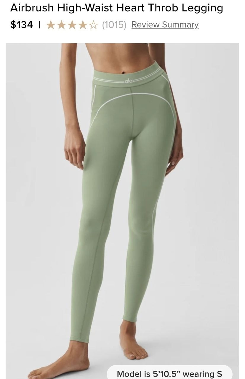 Airbrush High-Waist Heart Throb Legging