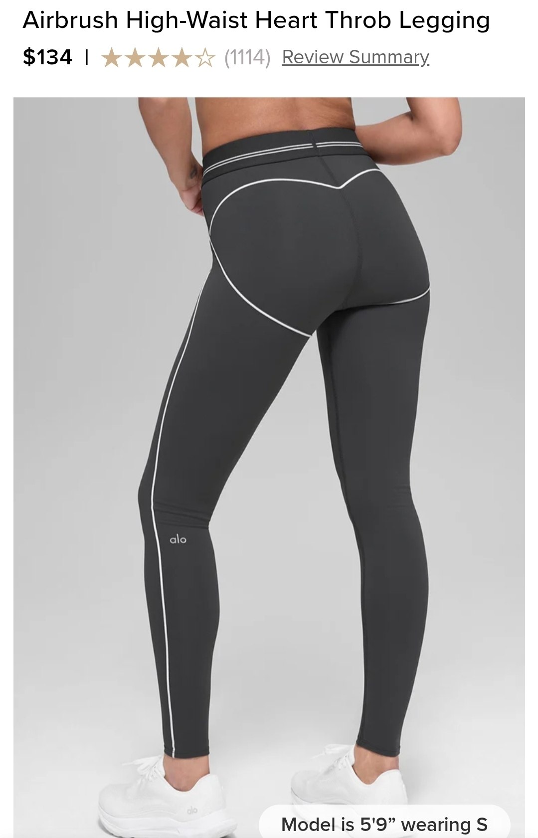 Airbrush High-Waist Heart Throb Legging