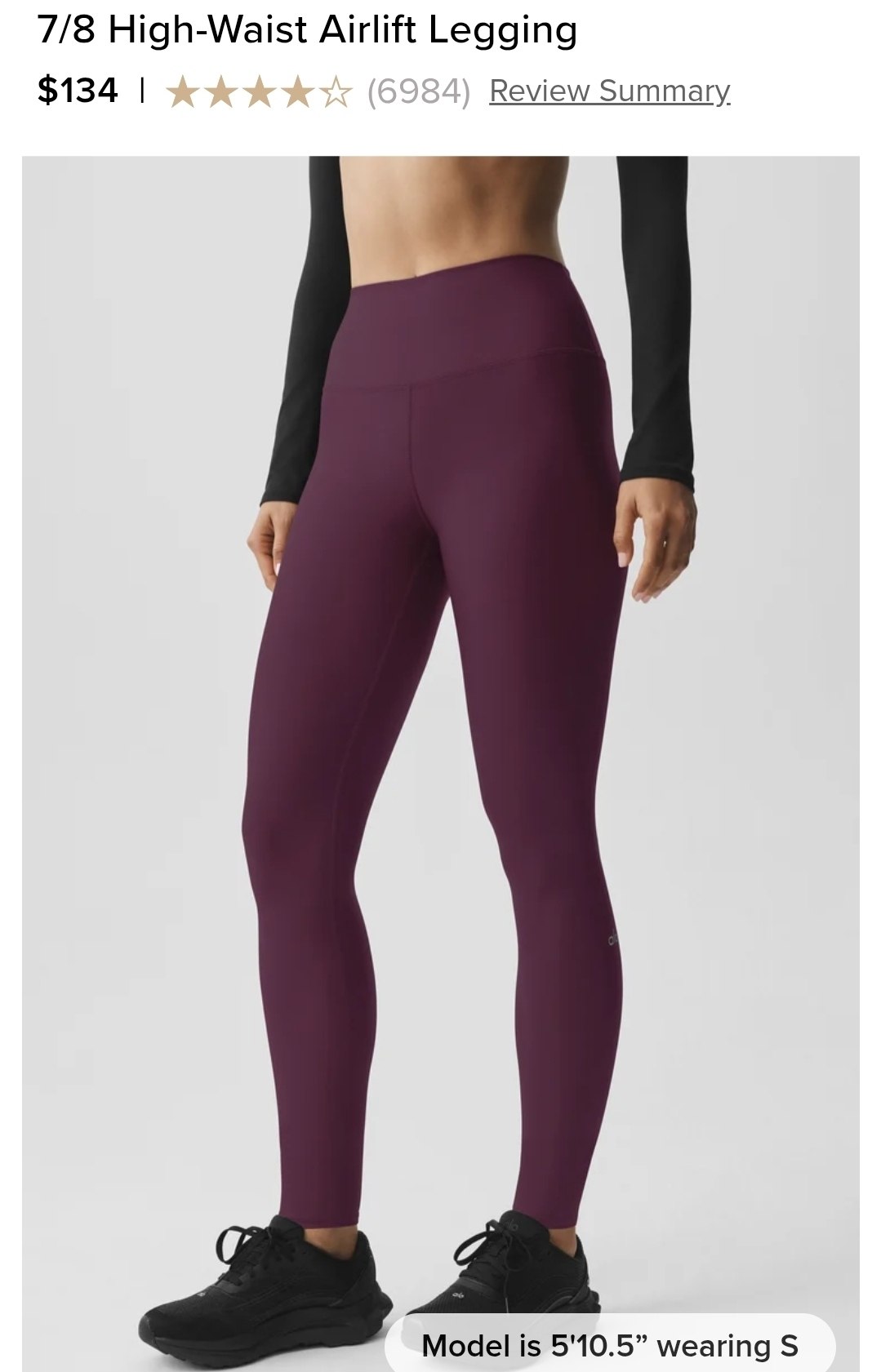 7/8 High-Waist Airlift Legging