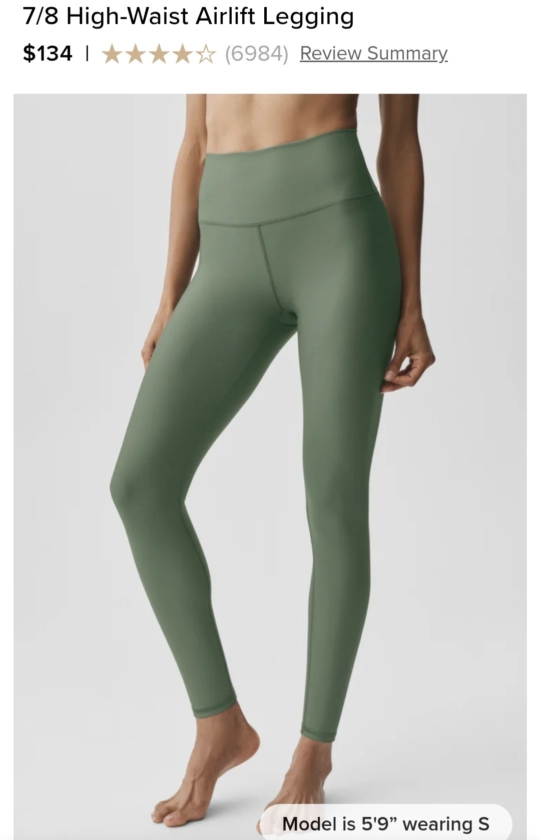 7/8 High-Waist Airlift Legging