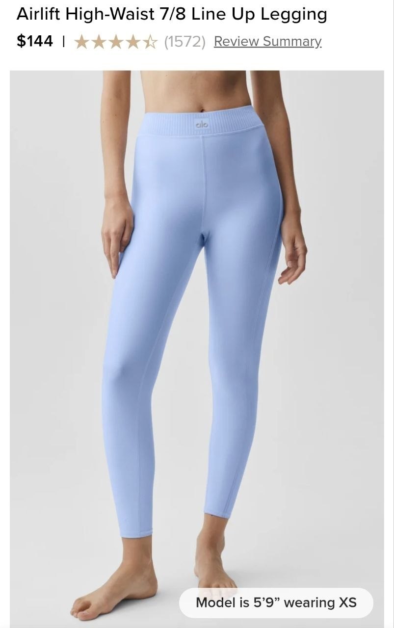Airlift High-Waist 7/8 Line Up Legging
