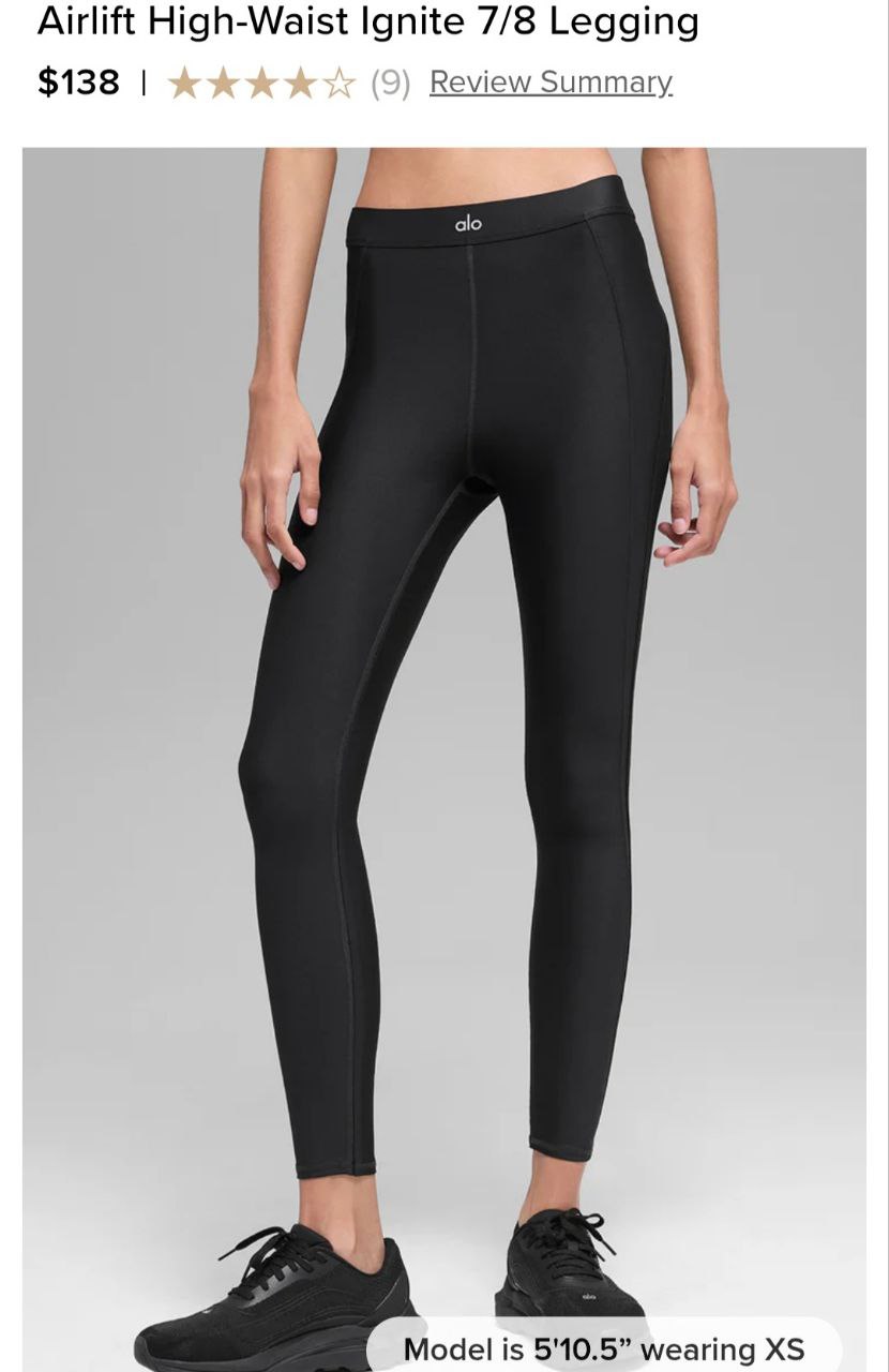 Airlift High-Waist Ignite 7/8 Legging