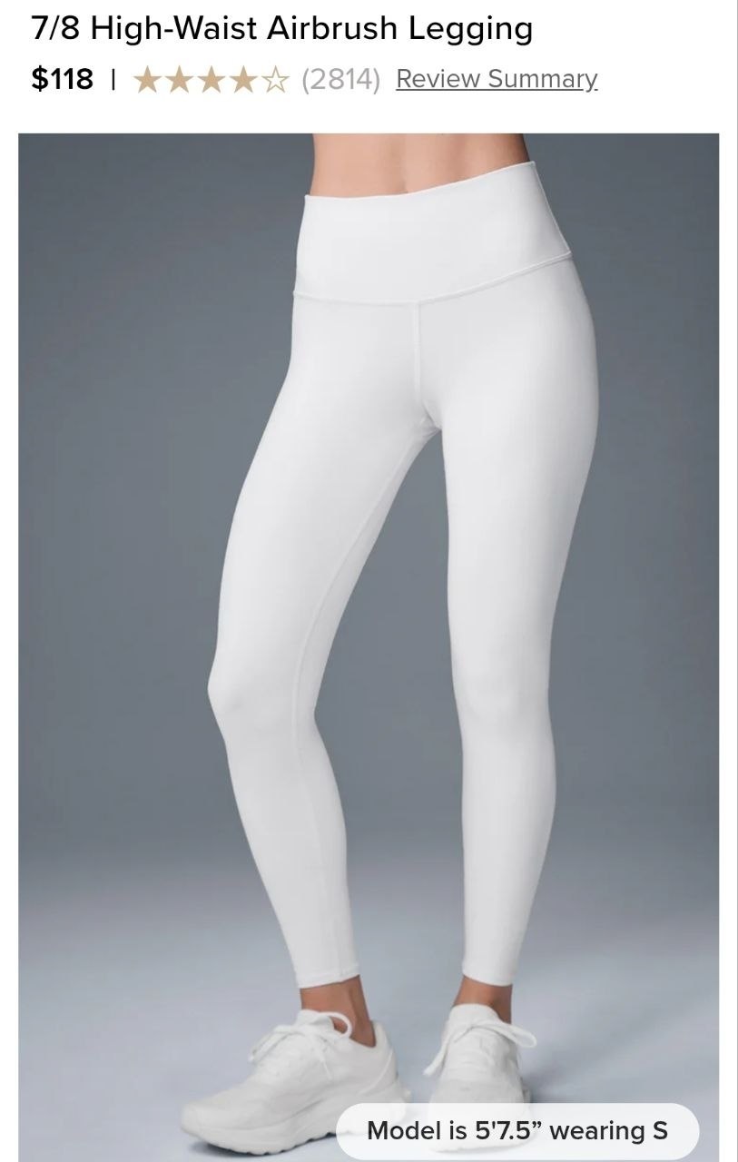 7/8 High-Waist Airbrush Legging