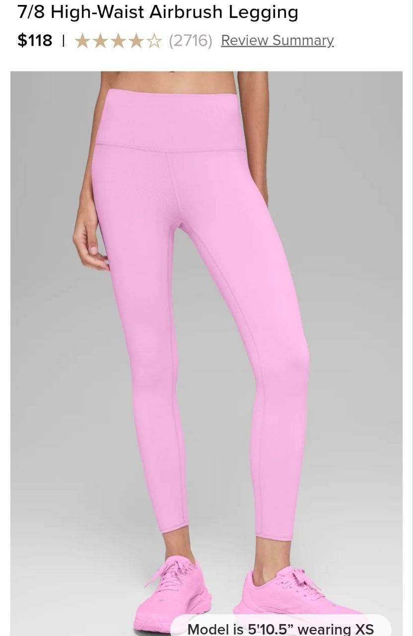 7/8 High-Waist Airbrush Legging