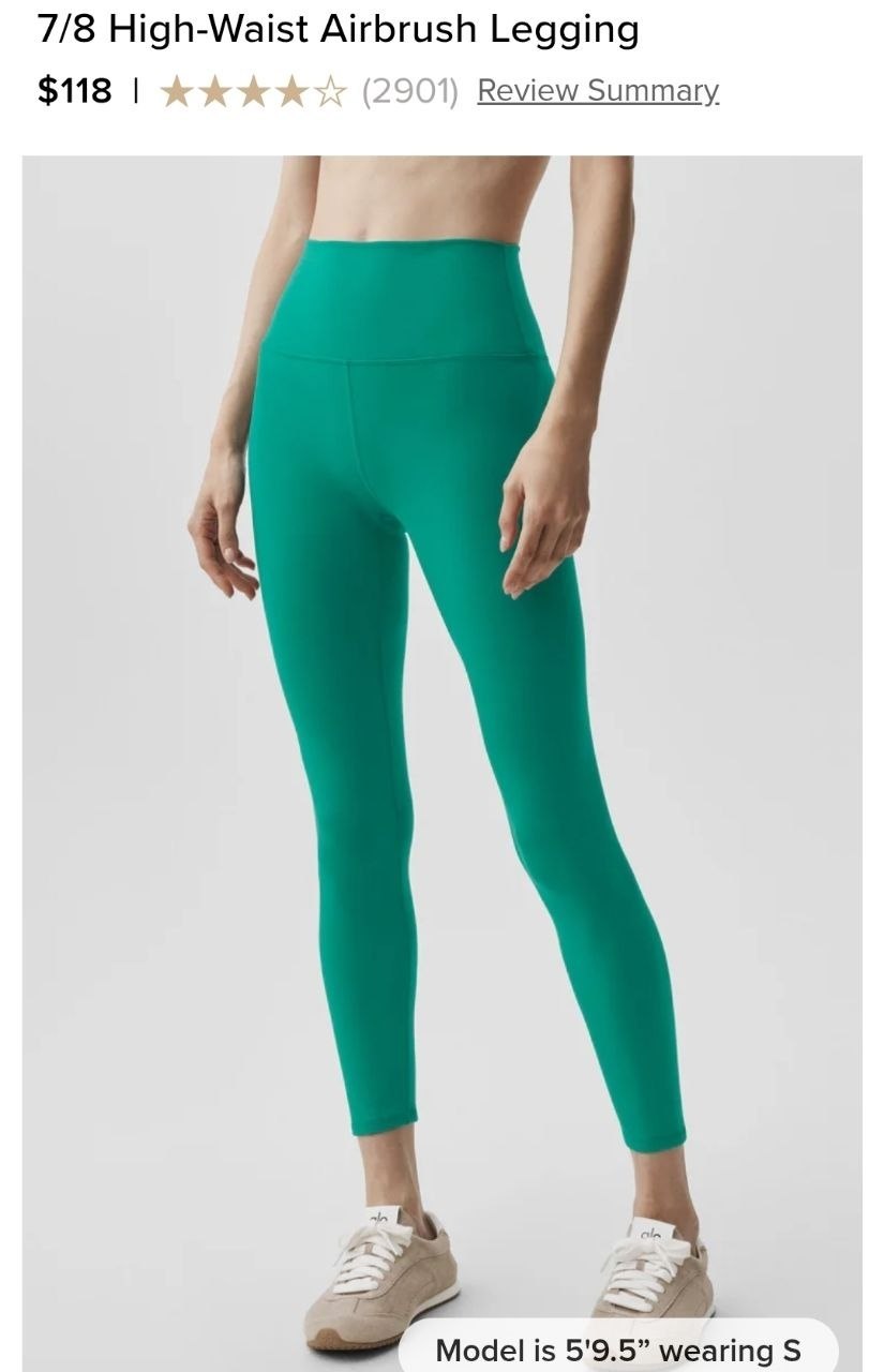 7/8 High-Waist Airbrush Legging