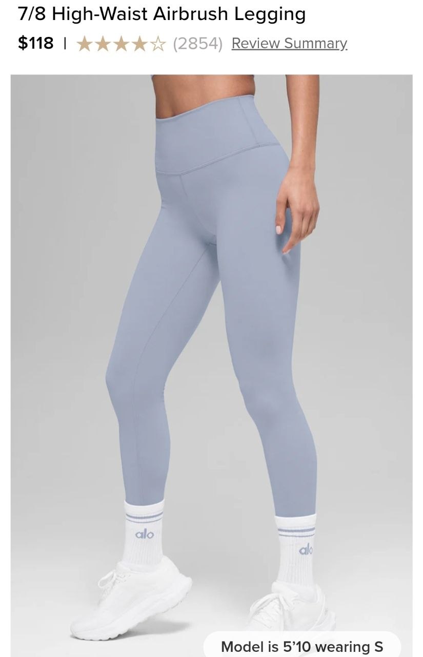 7/8 High-Waist Airbrush Legging
