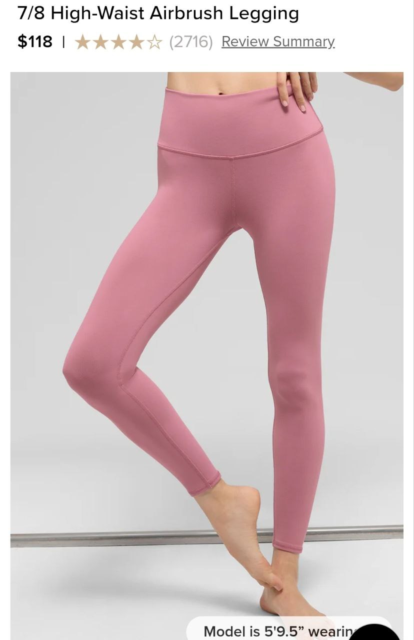 7/8 High-Waist Airbrush Legging